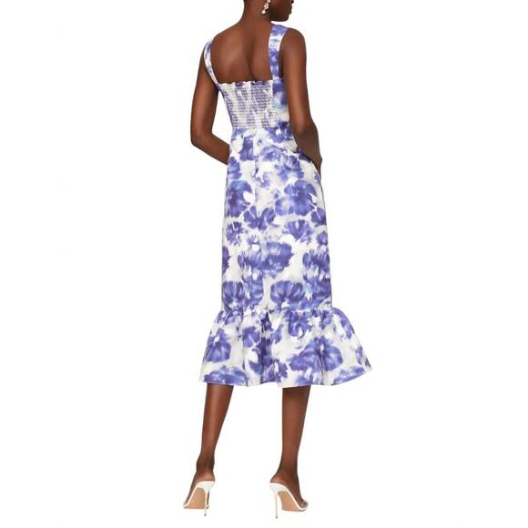 NEW SACHIN & BABI laura dress in azure watercolor floral - Picture 3 of 4
